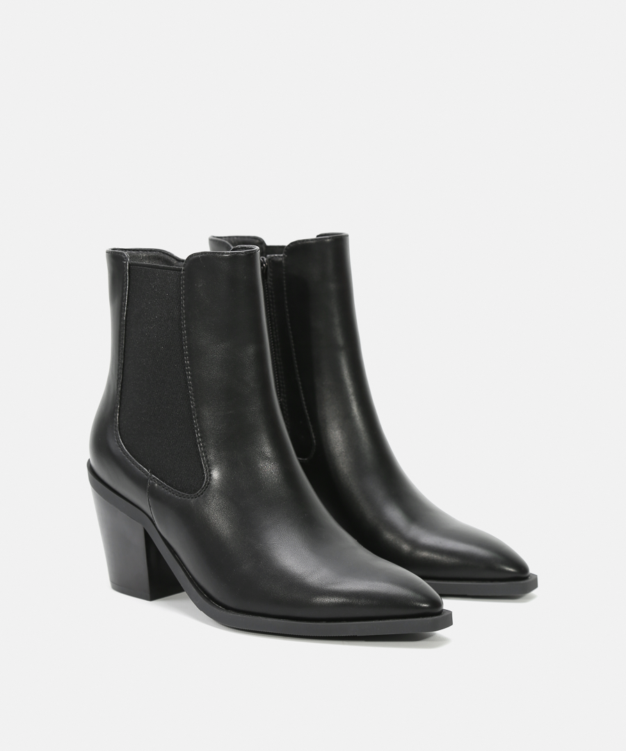 Botines tacón cowboy image number null